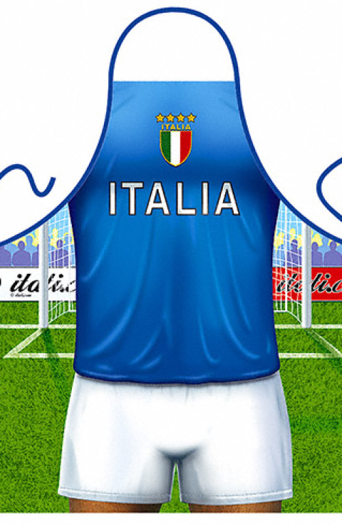 Italian Footbal Team apron